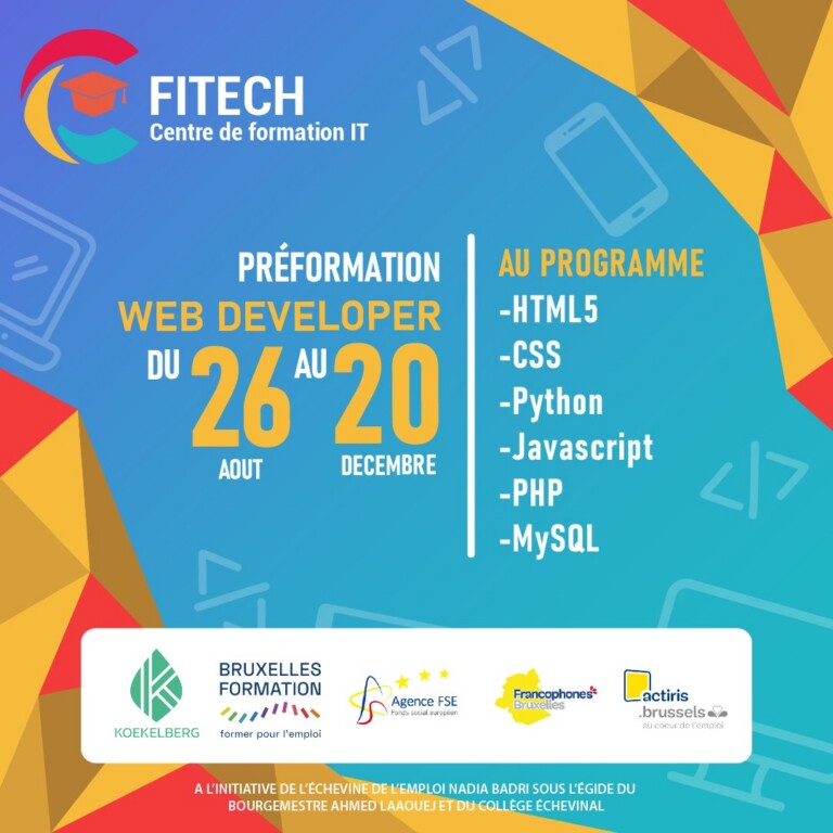 Cfitech vous propose une formation en web développeur💻 ✔️ Une…